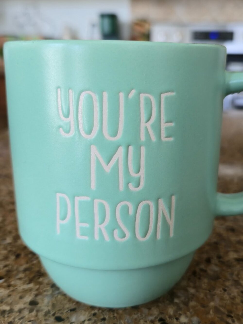 You're My Person Mint Green Stoneware Mug - Grey's Anatomy Gift